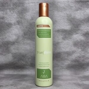 Abba True Shine Shampoo Organic Vegan Formula Sulfate Free 10.1 fl oz